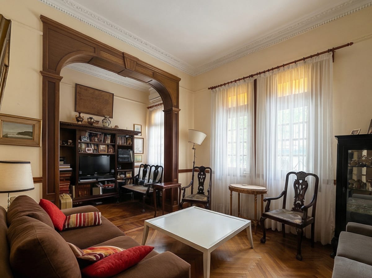 Professional real estate listing photo